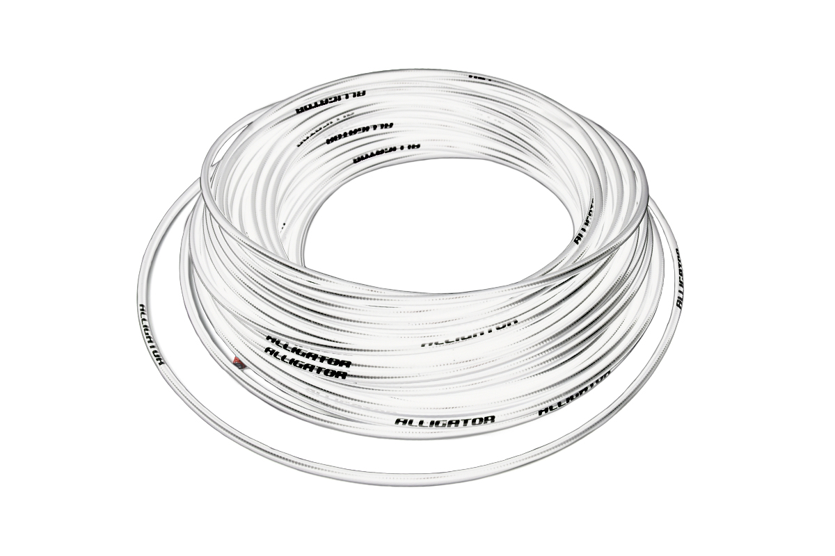 Оплетка переключ.троса LY-1663002 , упак.30м.white