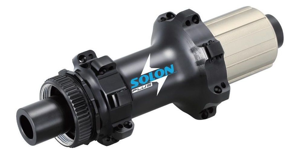 Втулка задняя Solon DH992TR BOOST 28H DISC CL M12*148mm, ось12мм, крепление IS6, 4 промподшипника, под кассету 12 скоростей