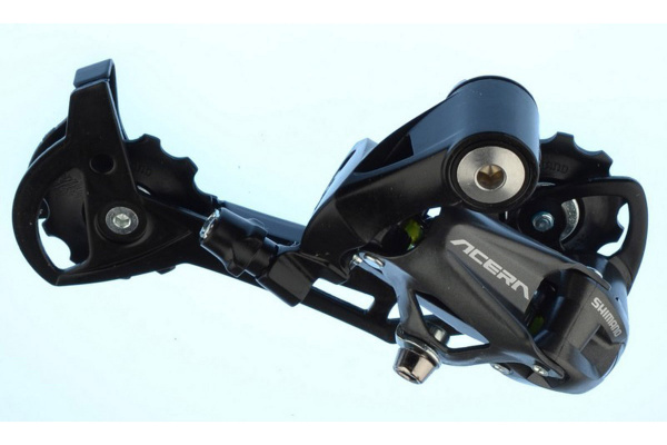 Переключатель задний ACERA RD-M390-L, на 9 передач, черный ARDM390SGSL